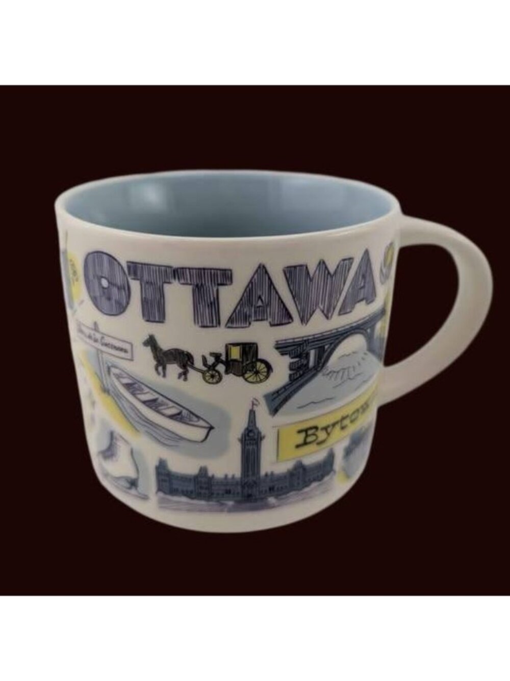 Starbucks Been There Series Ottawa Mug 14oz Coffee Cup Canada Discontinued